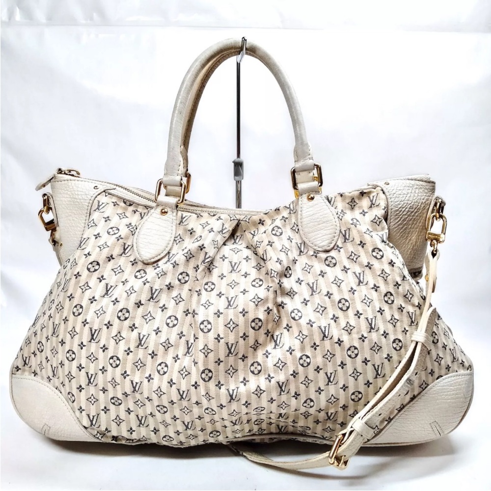 Louis Vuitton LV M95493 Mains GM Grey Monogram Mini Lin
